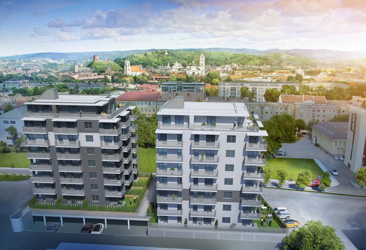 Uptown Studio Apartment VNO Dış mekan fotoğraf